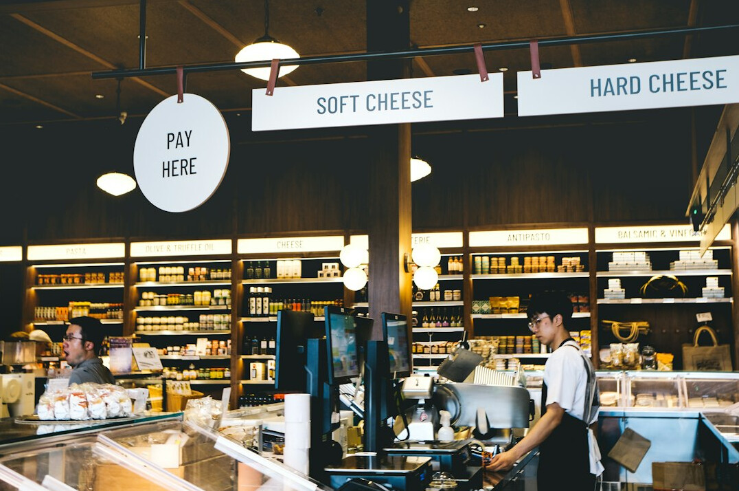 grocery store checkout